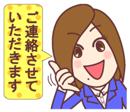 Natural healing women  Greeting of work sticker #9446871