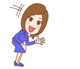 Natural healing women  Greeting of work sticker #9446879