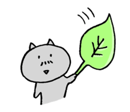 ojisan neko ume sticker #9446902