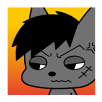 wild dog sticker #9447263