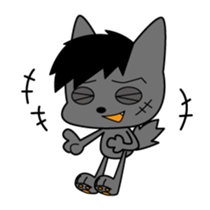 wild dog sticker #9447265