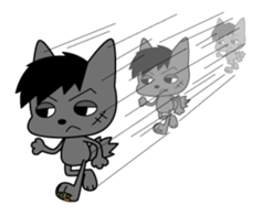 wild dog sticker #9447274