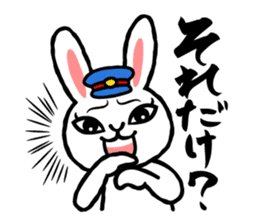 Tough Bunny Stationmaster: Mochy sticker #9447375