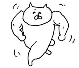 The cat which I drew 9 sticker #9447440