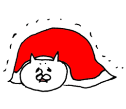 The cat which I drew 9 sticker #9447441