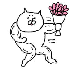 The cat which I drew 9 sticker #9447448