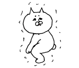 The cat which I drew 9 sticker #9447452