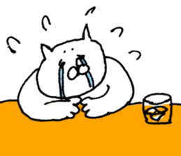 The cat which I drew 9 sticker #9447456