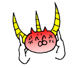 The cat which I drew 9 sticker #9447459