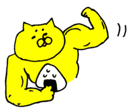 The cat which I drew 9 sticker #9447463