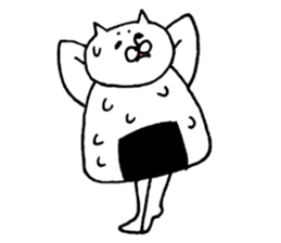 The cat which I drew 9 sticker #9447464