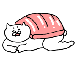 The cat which I drew 9 sticker #9447467