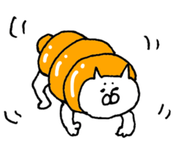 The cat which I drew 9 sticker #9447469