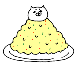 The cat which I drew 9 sticker #9447470