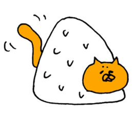 The cat which I drew 9 sticker #9447471