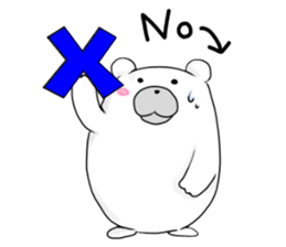 Can be used everyday!Feeling of bear sticker #9447489