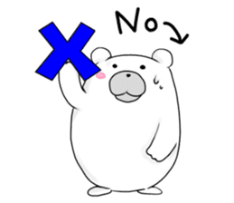 Can be used everyday!Feeling of bear sticker #9447489