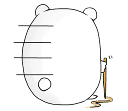 Can be used everyday!Feeling of bear sticker #9447501