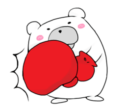 Can be used everyday!Feeling of bear sticker #9447517