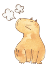 Capybara daily sticker #9447571