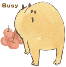 Capybara daily sticker #9447574