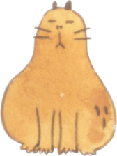 Capybara daily sticker #9447575