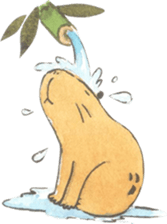 Capybara daily sticker #9447576