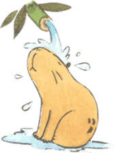 Capybara daily sticker #9447576
