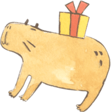 Capybara daily sticker #9447584