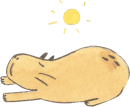 Capybara daily sticker #9447598