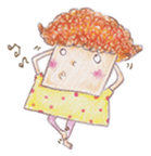Tofu girl sticker #9448258
