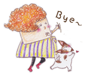 Tofu girl sticker #9448264