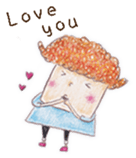 Tofu girl sticker #9448275