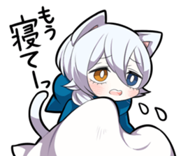 WHITE KITTEN 4 sticker #9448721