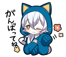 WHITE KITTEN 4 sticker #9448734