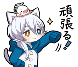 WHITE KITTEN 4 sticker #9448735