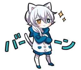 WHITE KITTEN 4 sticker #9448751