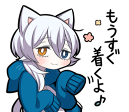 WHITE KITTEN 4 sticker #9448755