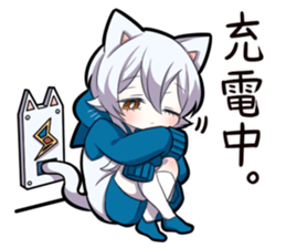 WHITE KITTEN 4 sticker #9448757