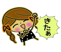 Pretty! Toque of girls 2 sticker #9449046