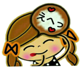 Pretty! Toque of girls 2 sticker #9449070