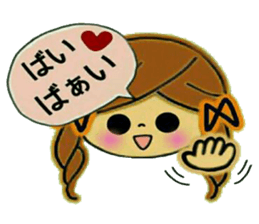 Pretty! Toque of girls 2 sticker #9449079