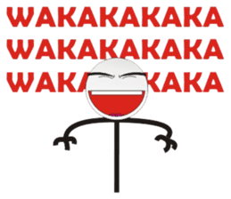Singkawang Hakka Stick Man sticker #9449466