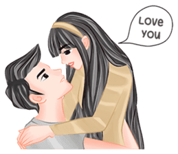 Romantic Couple 2 sticker #9449961