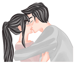 Romantic Couple 2 sticker #9449962