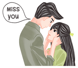 Romantic Couple 2 sticker #9449972