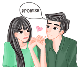 Romantic Couple 2 sticker #9449984