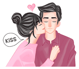 Romantic Couple 2 sticker #9449986