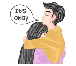 Romantic Couple 2 sticker #9449987