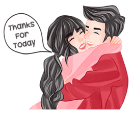 Romantic Couple 2 sticker #9449997